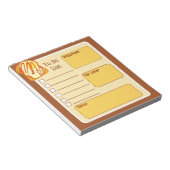 Bloc-note Toast Avocado Avec Oeuf Et Tomate (Incliné)