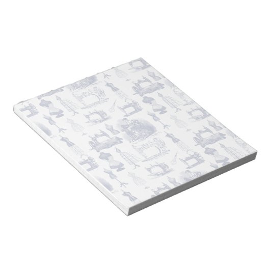 Bloc-note Toile à coudre vintage (Incliné)