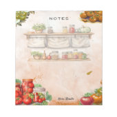 Bloc-note Tomato Paste Blank Notepad (Devant)