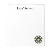 Bloc-note Tome un kaléidoscope art vingt (Devant)