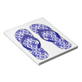Bloc-note Tongs de plage (Incliné)