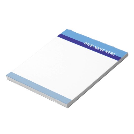 Bloc-note Tons bleus (Tourné)