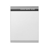 Bloc-note Tons gris (Tourné)