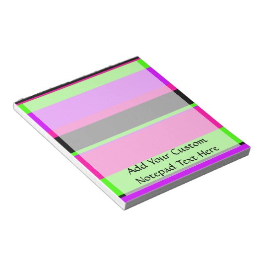 Bloc-note Tons roses chaudes et violettes Design moderne (Incliné)