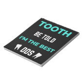 Bloc-note Tooth Be Told I'm (Tourné)