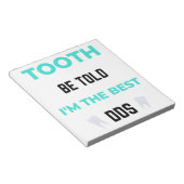 Bloc-note Tooth Be Told I'm (Incliné)
