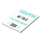 Bloc-note Tooth Be Told I'm (Tourné)
