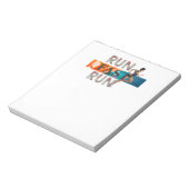 Bloc-note TOP Run Fast Run (Tourné)