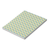 Bloc-note Topaz Parties scintillant Chevron Motif (Tourné)