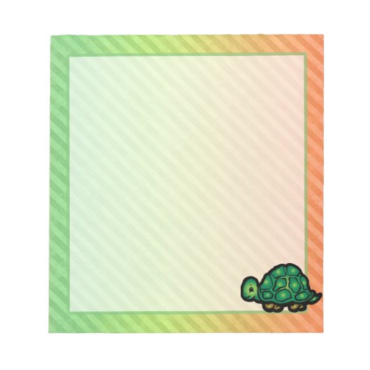 Bloc-note Tortue (Devant)