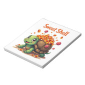 Bloc-note Tortue à Coquille Sucrée (Tourné)