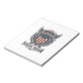 Bloc-note Tortue de mer patriotique (Tourné)