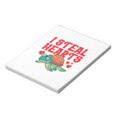 Bloc-note Tortue de mer Tortue de Valentine Copie Copie Copi (Tourné)