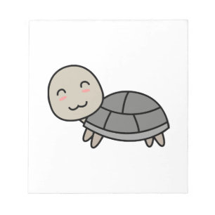 Bloc-note Tortue dessin animé animal