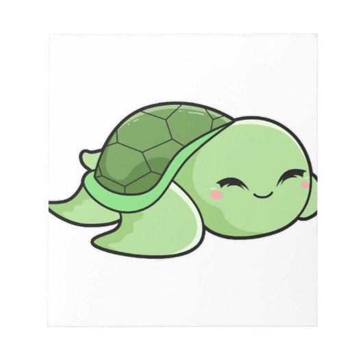 Bloc-note Tortue Mignonne 1 (Devant)