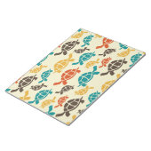 Bloc-note Tortue multicolore (Incliné)
