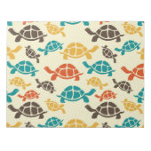 Bloc-note Tortue multicolore (Devant)