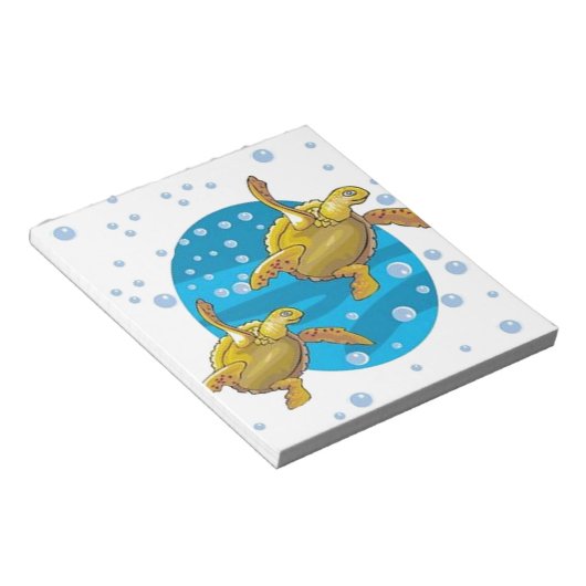 Bloc-note Tortues marines (Incliné)