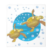 Bloc-note Tortues marines (Devant)