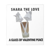 Bloc-note Touch of Romance : Une Saint Valentin pacifique (Devant)