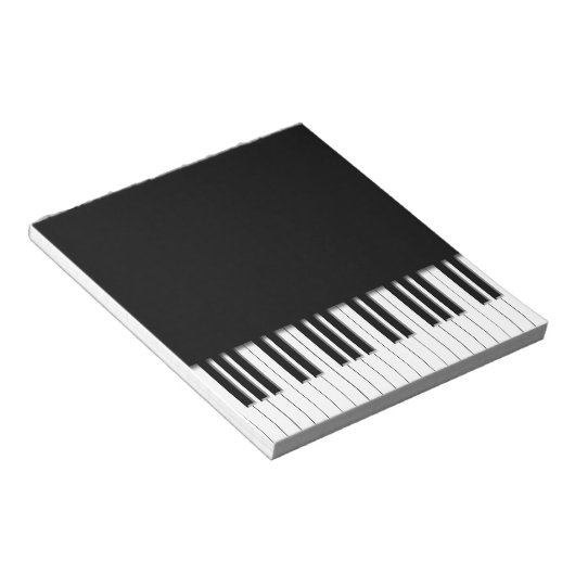 Bloc-note Touches de clavier de piano (Incliné)