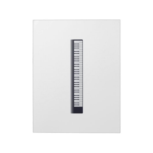 Bloc-note Touches de piano (Tourné)