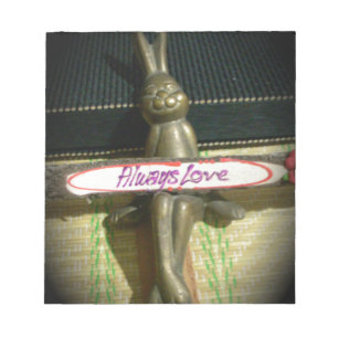 Bloc-note Toujours Aimer Inspirational Rabbit Art Design d'i