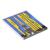 Bloc-note Tour Eiffel Paris France (Incliné)