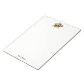 Bloc-note Tour Lion Fleur de Lis Crest Emblem C (Incliné)