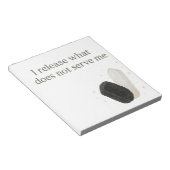 Bloc-note Tourmaline Noire & Selenite Crystal Affirmation (Incliné)