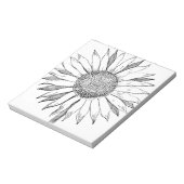 Bloc-note Tournesol illustré (Tourné)