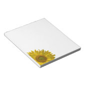 Bloc-note Tournesol jaune (Incliné)