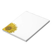 Bloc-note Tournesol jaune (Tourné)