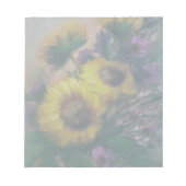 Bloc-note Tournesols (Devant)