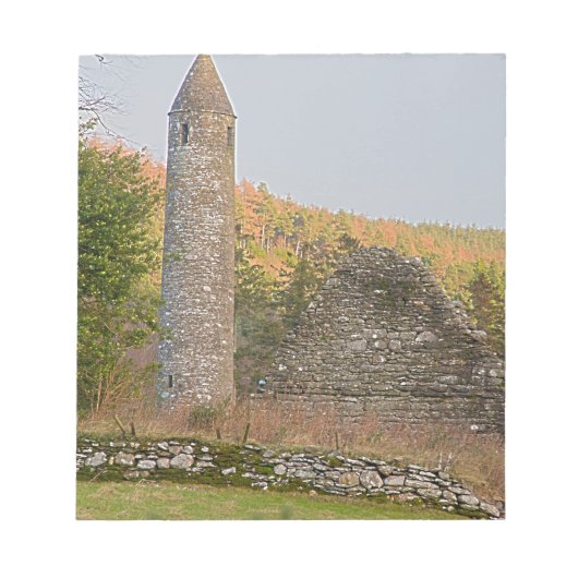 Bloc-note Tours rondes irlandaises de plus de 1 000 ans (Devant)