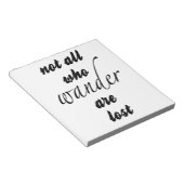 Bloc-note Tous ceux qui errent ne sont pas perdus (Incliné)