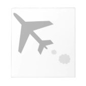 Bloc-note tout avion; tout avion; (Devant)