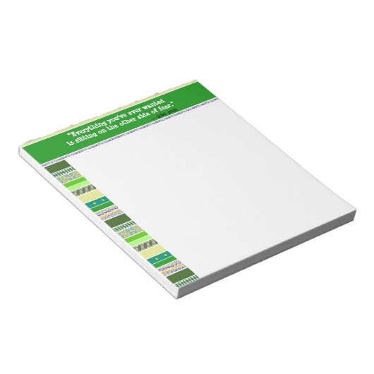 Bloc-note Tout ce que vous avez jamais Recherché, Encouragem (Incliné)