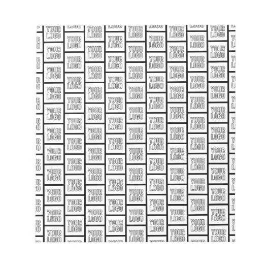 Bloc-note Tout motif répétitif de logo ou d'image (Devant)