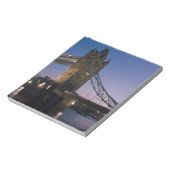 Bloc-note Tower Bridge Londres Angleterre Water Night City (Tourné)