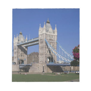 Bloc-note Tower Bridge, Tamise, Londres, Angleterre