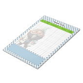 Bloc-note Tracker de mignon docteur Gnome à thème mal de têt (Incliné)