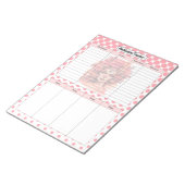 Bloc-note Tracker des médicaments pour le crâne de sucre (Incliné)