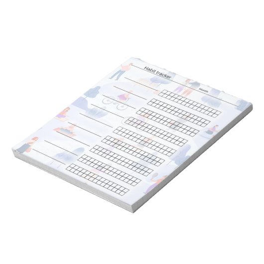 Bloc-note Tracker Habit (Tourné)