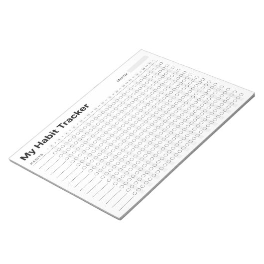 Bloc-note Tracker Habit (Incliné)
