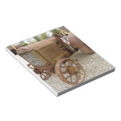 Bloc-note tracteur vintage rouillé (Incliné)