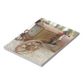 Bloc-note tracteur vintage rouillé (Tourné)