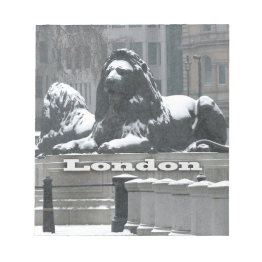 Bloc-note Trafalgar Square Londres (Devant)