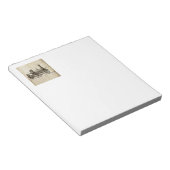 Bloc-note Train Antique Toy Moteur de train à vapeur (Incliné)