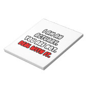 Bloc-note Traiter Avec Elle ... Actuaire drôle (Tourné)